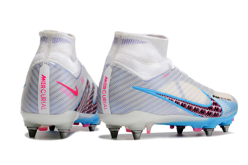 Chuteira Campo Nike Air Zoom Mercurial Superfly 9 SG - Trava Mista Elite + Brindes Exclusivos